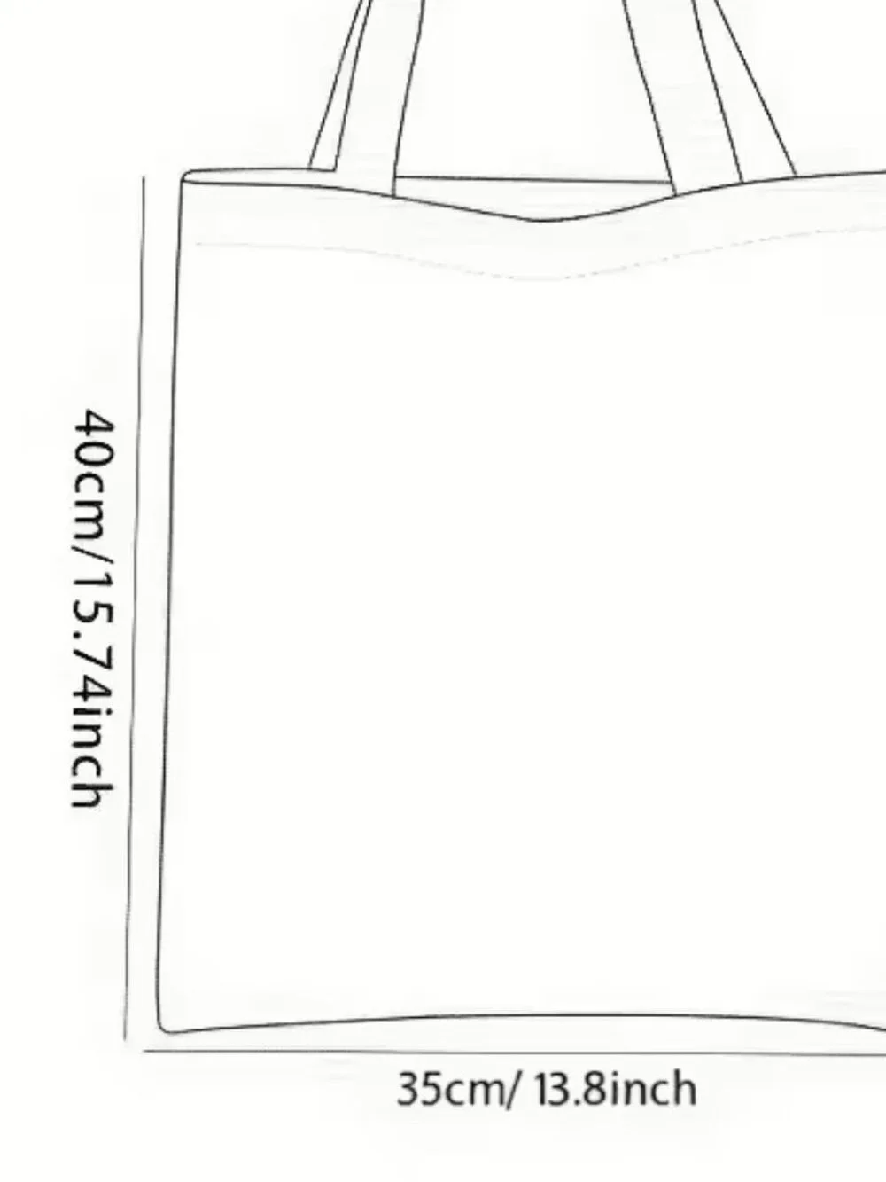 1 pc, One, Tote Bag Printed with Cute Puppy Prints NWOT